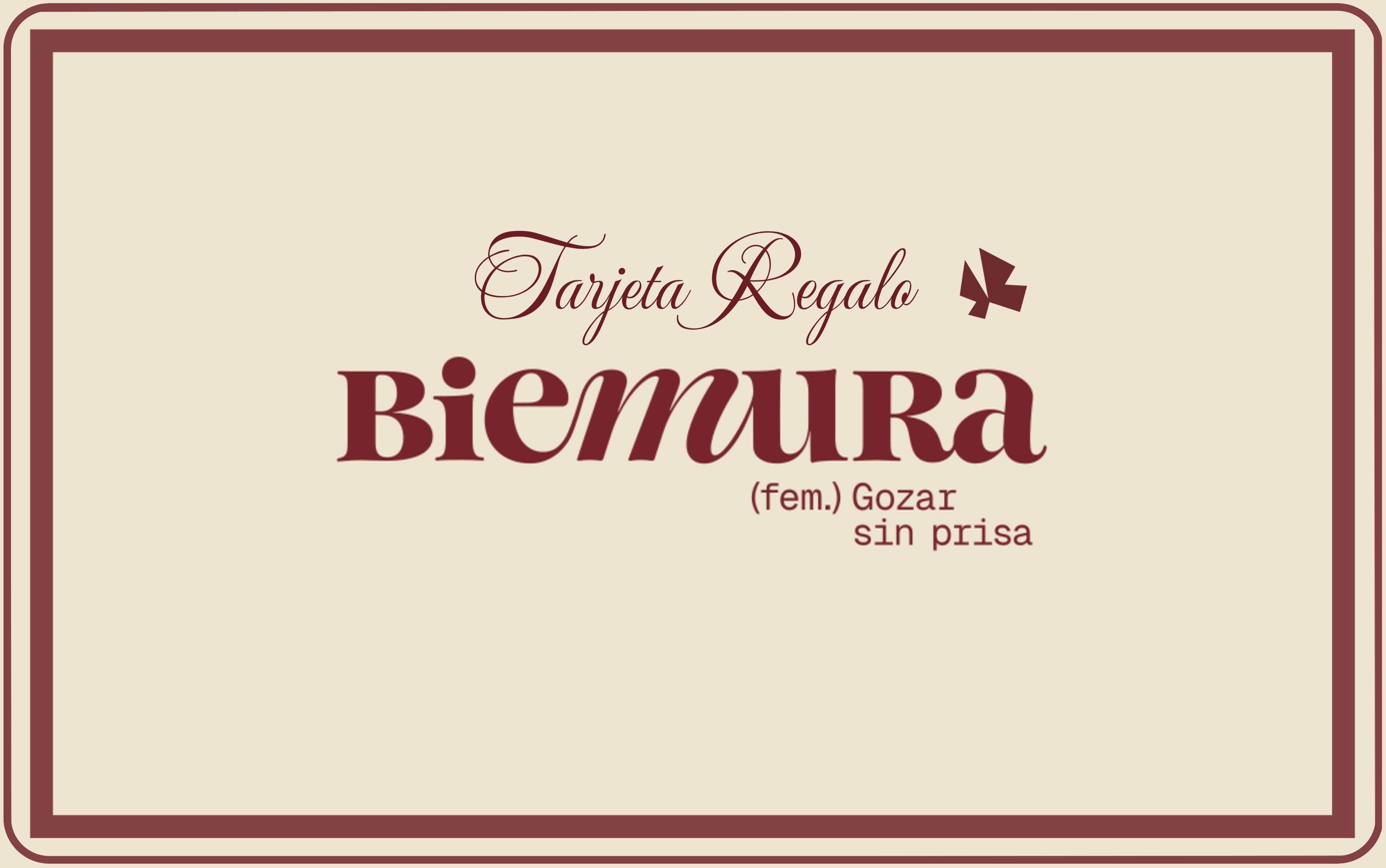 Tarjeta de regalo BMR